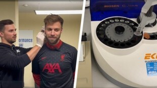 Christian Resch gab sich unter sportmedizinische Aufsicht.