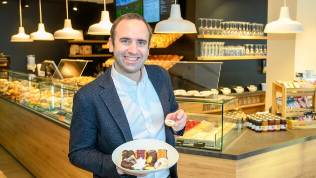 Georg Resch ist Allein-Geschäftsführer des Großbäckers, der das Filialkonzept nicht nur modernisiert hat, sondern auch einige Standorte geschlossen hat. (Bild: Resch&Frisch/Cityfoto-Wolfgang Simlinger)