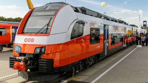 Die neuen Desiro-Züge. (Bild: Siemens)