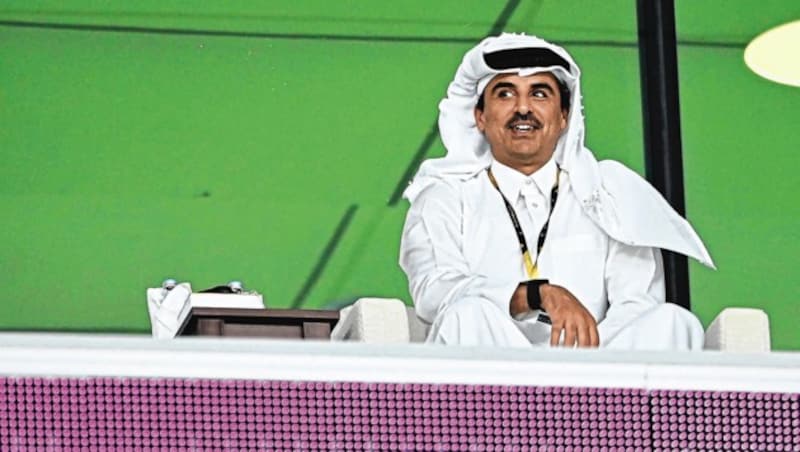 Katar-Oberhaupt Emir Tamim bin Hamad Al Thani (Bild: GEPA pictures)