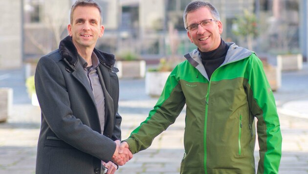 Harald Schuh (l.) und Reinhard Eibensteiner halten zusammen. (Bild: Einöder Horst)