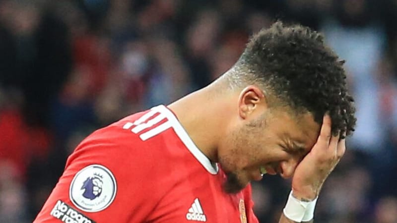 Jadon Sancho did not feel comfortable at Manchester United, ... (Bild: APA/AFP/Lindsey Parnaby)