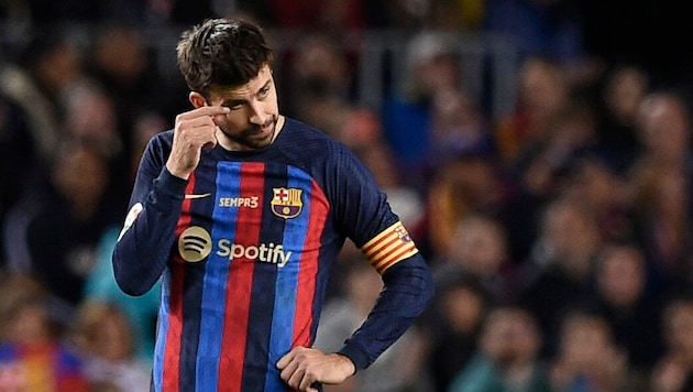 Gerard Pique (Bild: APA/AFP/Josep LAGO)