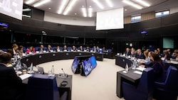 Das Europäische Parlament in Straßburg (Bild: AP)