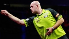 Michael van Gerwen (Bild: AFPAPA/AFP/ANP/Robin UTRECHT)