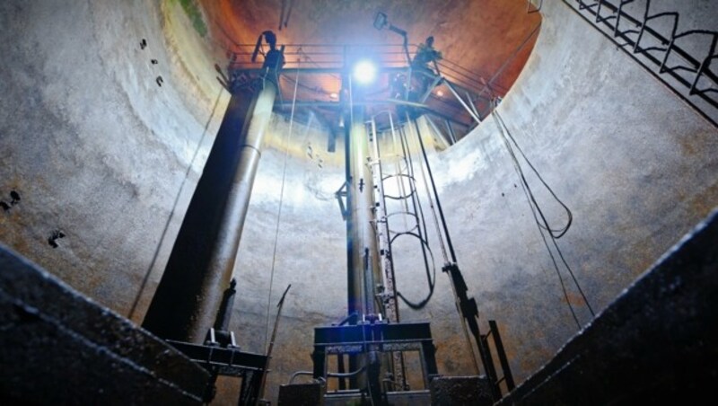 Einstieg in die geheimnisvollen Welt unter dem Jahrhunderte alten Kraftwerk bei Wienerbruck. (Bild: EVN)