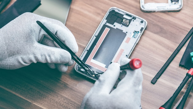 In future, appliances such as cell phones, vacuum cleaners, washing machines and dishwashers will have to be repaired in the EU if the customer requests it. (Bild: karepa - stock.adobe.com)