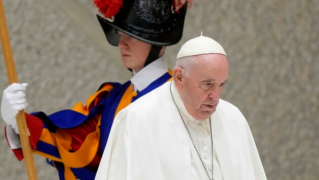 Papst Franziskus ist angesichts der globalen Situation in großer Sorge. (Bild: AP)