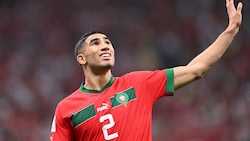 Achraf Hakimi (Bild: APA/AFP/Kirill KUDRYAVTSEV)