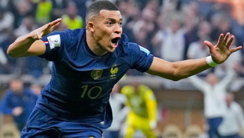 Kylian Mbappe (Bild: Copyright 2022 The Associated Press. All rights reserved)