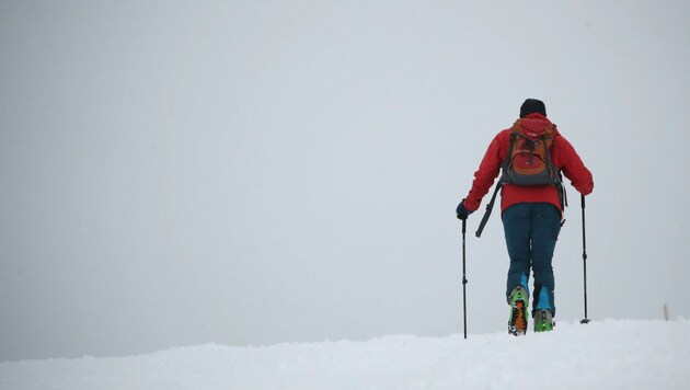 Skitouren-Sportler werden in der Gaißau auch abseits der Pisten immer mehr. (Bild: Tröster Andreas)