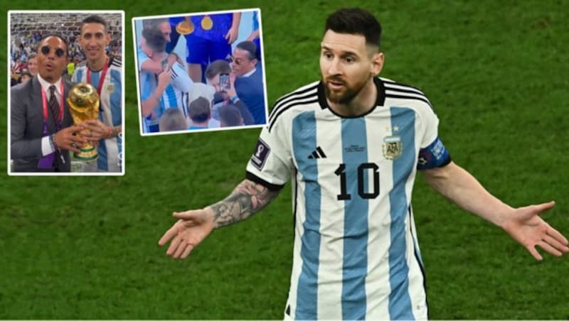 Lionel Messi und Nusret Gökçe (Bild: AFP or licensors)