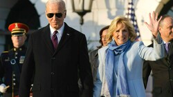 Joe Biden und First Lady Jill Biden (Bild: AP Photo/Patrick Semansky)