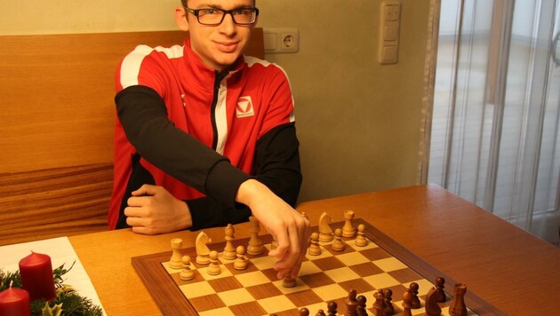 Schach-Profi Lukas Leisch (Bild: zVg)