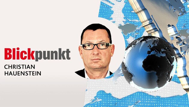 Analysiert für die „Krone“: Außenpolitik-Experte Christian Hauenstein (Bild: Krone KREATIV/stock.adobe.com)