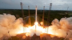 Erst im Juli absolvierte die neue Vega-C-Rakete ihren Erstflug. (Bild: ESA - Stephane Corvaja)