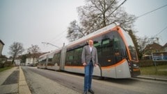 Solche O-Busse will Stadtchef Matthias Stadler auch in der Hauptstadtregion um St. Pölten einsetzen. (Bild: Josef Vorlaufer)