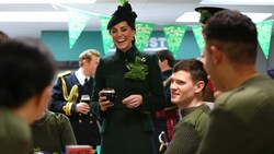 Kate, die Prinzessin von Wales, den Posten des Obersts der irischen Garde übernommen, den zuvor ihr Ehemann innehatte. (Bild: Gareth Fuller / PA / picturedesk.com)