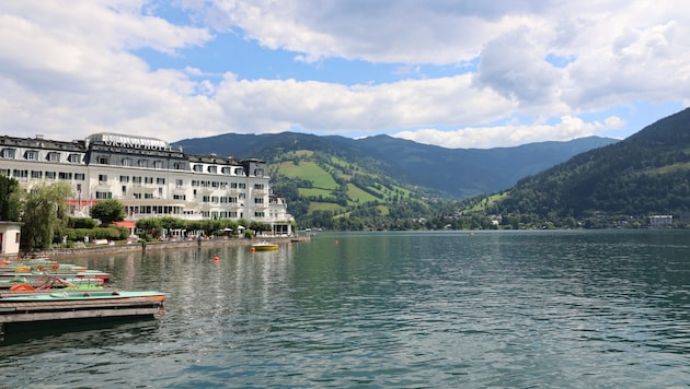 Der Zeller See in Zell am See (Bild: Roland Hoelzl)