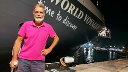 Helmut Wimmer (64) aus Enns in Barbados nach der Rettung (Bild: Wolfgang Pröhl)