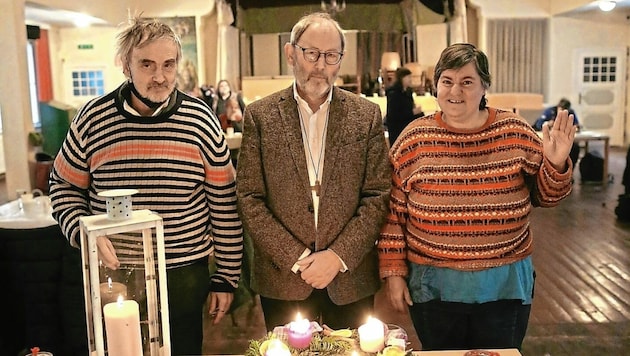 Besuch in den Caritas Wärmestube (Bild: Gerhard Bartel)