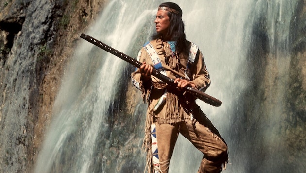 Pierre Brice als Winnetou (Bild: APA/EPA DPA/STR)