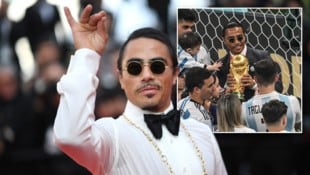 „Salt Bae“ Nusret Gökçe (Bild: APA/AFP/LOIC VENANCE, Twitter/RamazanBingol)