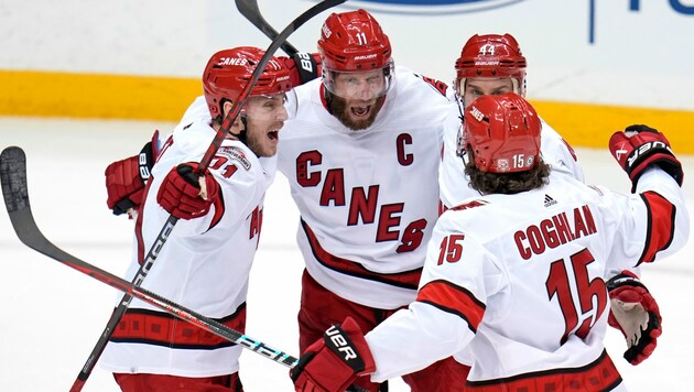 Carolina Hurricanes (Bild: Associated Press)