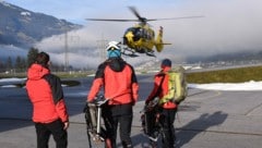 Bergretter, Notärzte und Alpinpolizisten standen im Einsatz. (Bild: zoom.tirol)