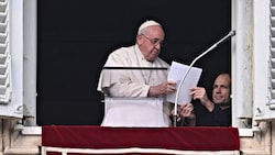 Der Papst beim Angelus-Gebet am Stefanitag. (Bild: AFP or licensors)