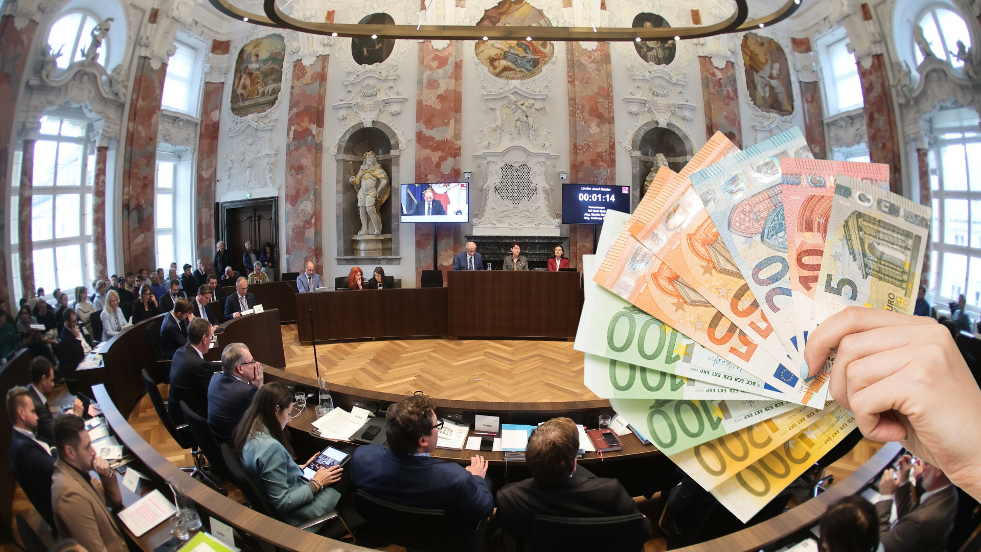 Wie schaut es mit den Finanzen bei Tirols Parteien aus? (Bild: Christof Birbaumer, zVg (Symbolbild))