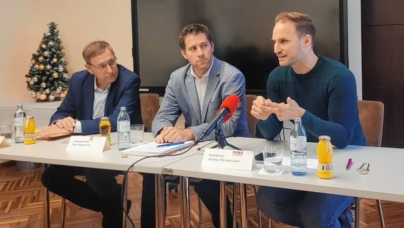 Andreas Skorianz, Philipp Liesnig, Janos Juvan (Bild: Tragner Christian)