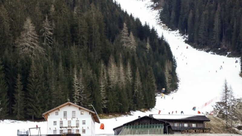 Die Schneequalität in Werfenweng ist sehr gut, sagt der Betreiber. Aber auch hier geht die Sorge um, wenn es die nächsten Tage entschieden wärmer wird. (Bild: Gerhard Schiel)