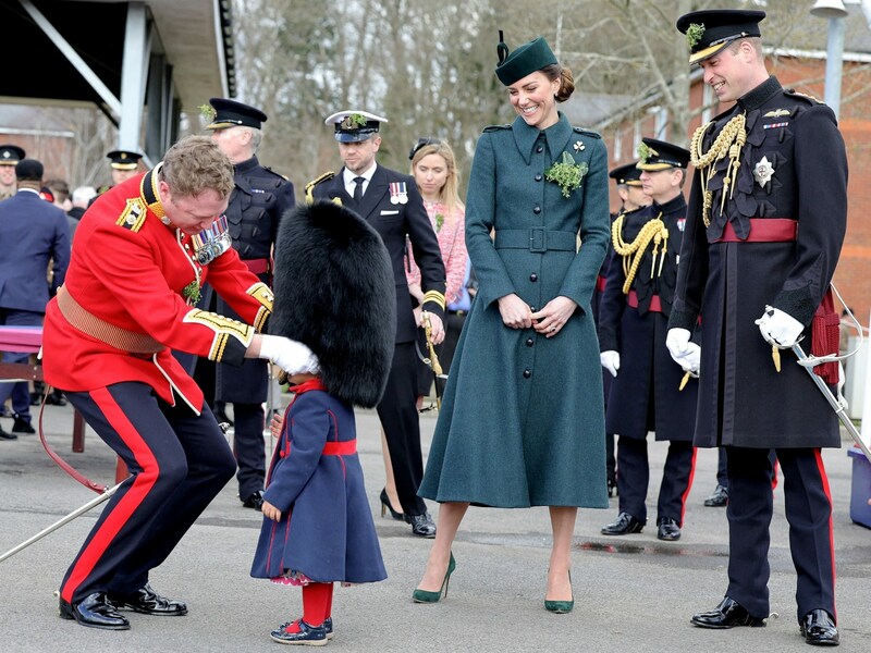 Prinzessin Kate und Prinz William am St. Patricks Day 2022 (Bild: APA/AFP/POOL/Chris Jackson)