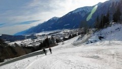 Trotz aller Versuche konnte die Skipiste in Kötschach-Mauthen nicht mehr präpariert werden. (Bild: Hannes Wallner)