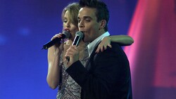 Kylie Minogue und Robbie Williams 2000 bei den MTV Europe Music Awards (Bild: www.pps.at)