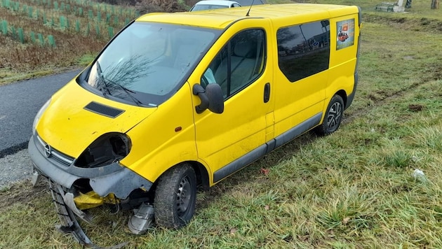 Mit diesem auffällig gelben Lieferwagen verursachte der Schlepper einen schweren Unfall. (Bild: Schulter Christian)