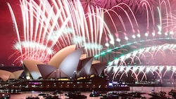 Feuerwerk in Sydney (Bild: DAVID GRAY / AFP)