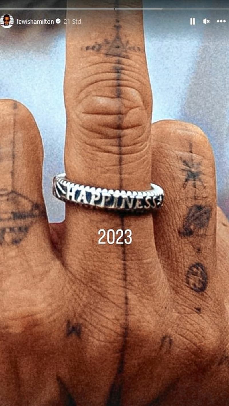 Lewis Hamilton hofft auf ein besseres 2023. (Bild: Instagram.com/lewishamilton)