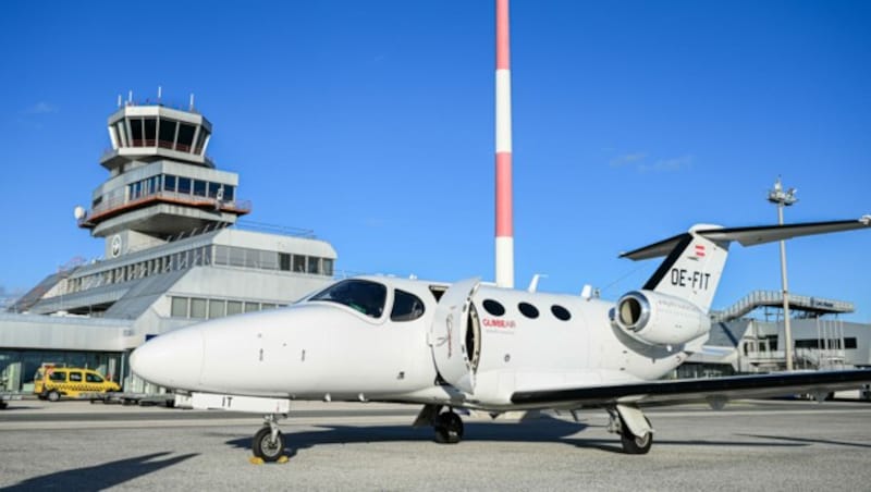 Die Privatfluglinie aus Hörsching hat in ihrer Flotte aktuell ausschließlich Citation-Mustang-Maschinen. (Bild: Markus Wenzel)