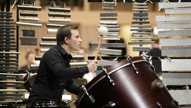 Christoph Sietzen begeisterte beim Linzer Neujahrskonzert. (Bild: reinhard winkler)