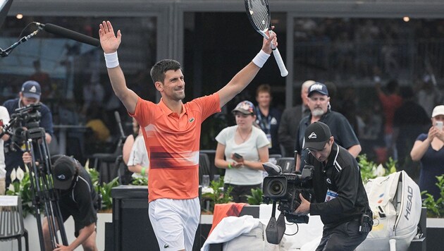 Novak Djokovic (Bild: APA/AFP/Brenton EDWARDS)