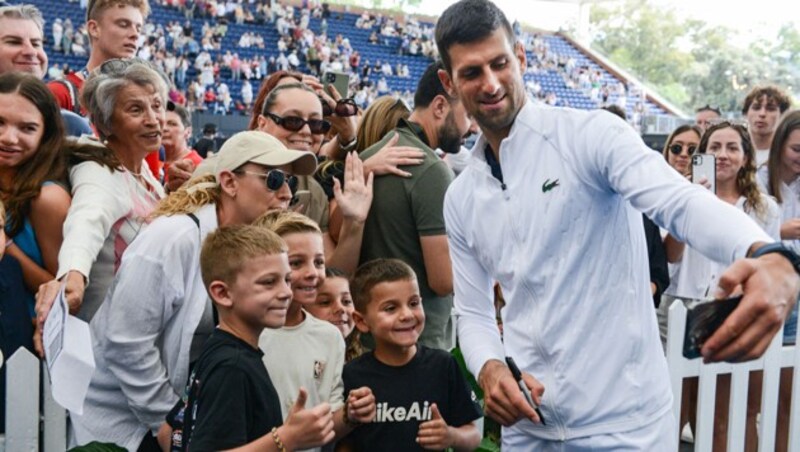 Novak Djokovic (Bild: APA/AFP/Brenton EDWARDS)