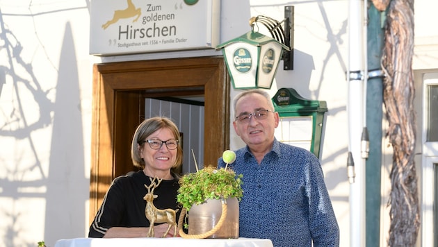 Die leidenschaftlichen Gastronomen Angela und Erich Datler (Bild: Molnar Attila)