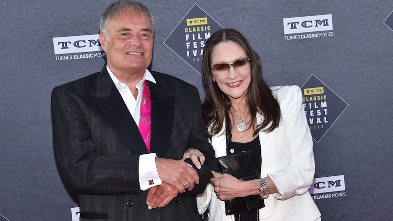 Leonard Whiting and Olivia Hussey, the stars of "Romeo and Juliet" from 1968, at an event in Hollywood in 2018 (Bild: APA/AFP/CHRIS DELMAS)