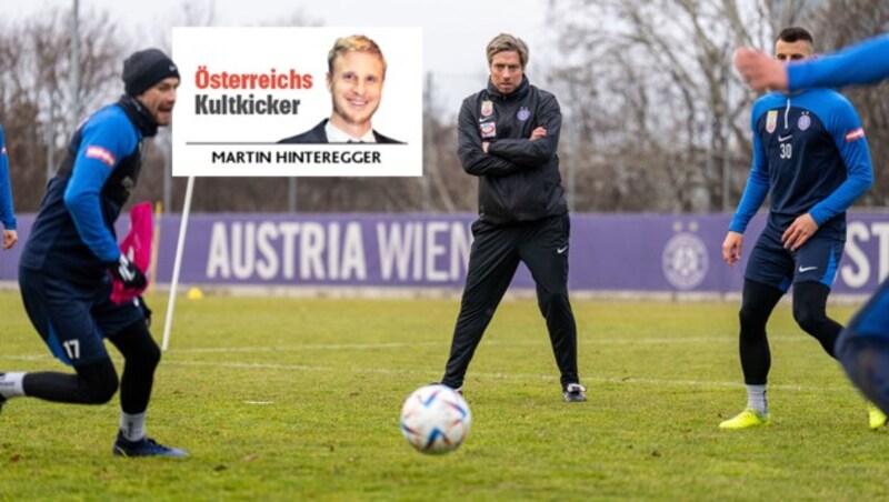 Martin Hinteregger spricht über Michael Wimmer. (Bild: GEPA, "Krone")