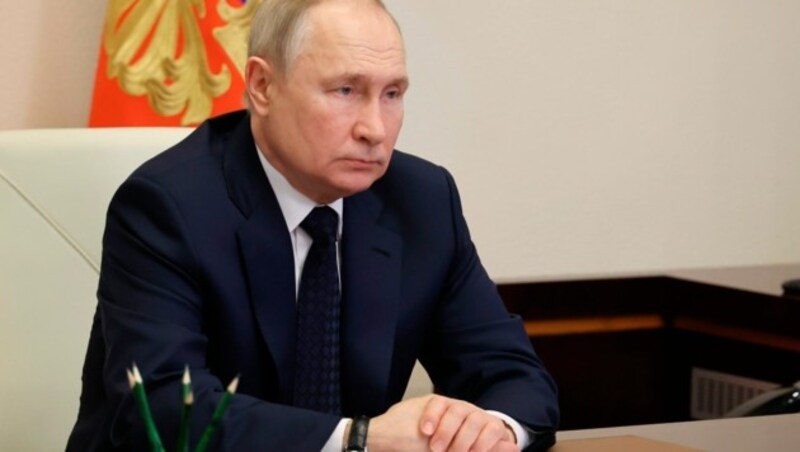 Russlands Staatschef Wladimir Putin (Bild: AP)