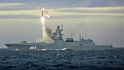 Die Inbetriebnahme der „Zirkon“-Rakete dürfte auch als Reaktion auf den massiven Ausbau der ukrainischen Flugabwehr mit westlicher Unterstützung zu sehen sein. (Bild: AP)