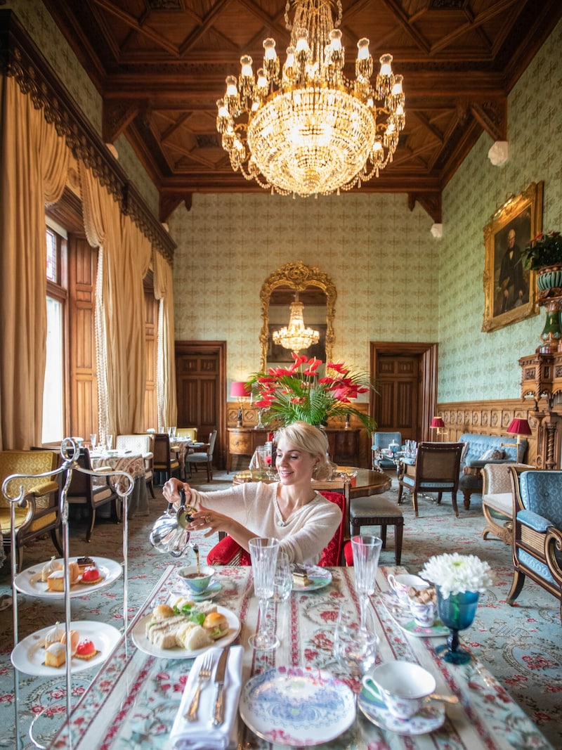 High Tea auf Ashford Castle (Bild: Privat/Silvia Schneider)