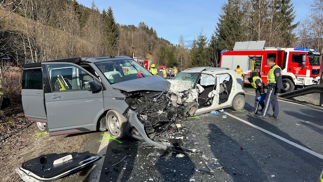 Am 4. Jänner war es zu dem verheerenden Autounfall in Jochberg gekommen. (Bild: zoom.tirol)